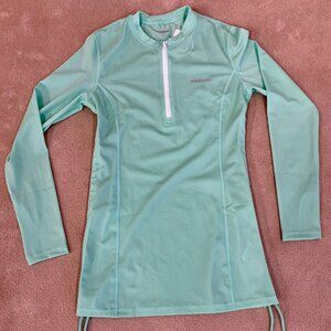 Hiskywin Women's Long Sleeve UV Sun Protection Rash Guard Side Swim Top